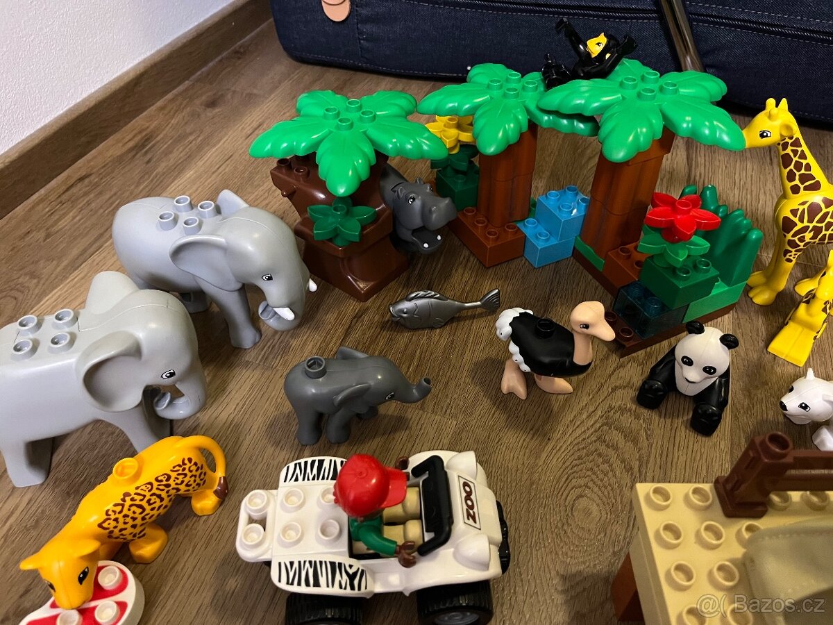 Lego duplo Fotíme safari + autobus + zoo - 2