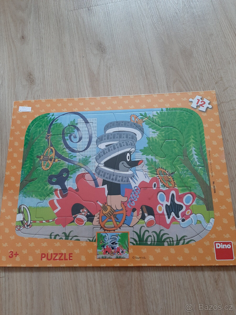 Samolepky na zeď, domeček pro panenky, puzzle, auta... - 2