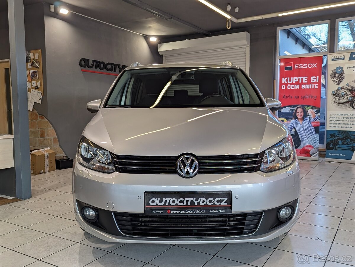 Volkswagen Touran 1.6TDi DSG, CUP, 7 MÍST, KAMERA, DPH - 2