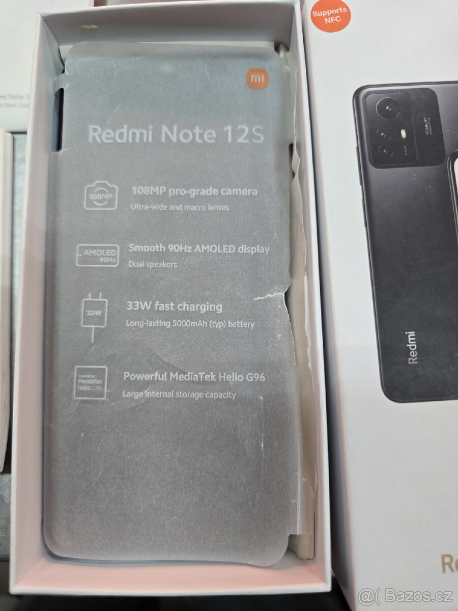 Xiaomi Redmi Note 12s 8/256G 108Mpx za dobrou cenu - 2