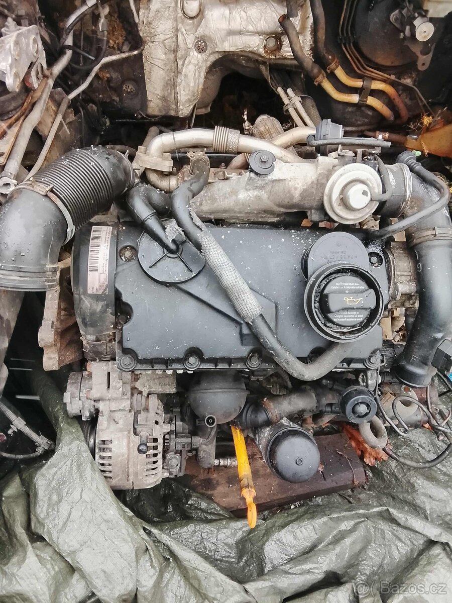 Ford galaxy 1.9 tdi 85 kw motor kompletni cen 6000 kč - 2