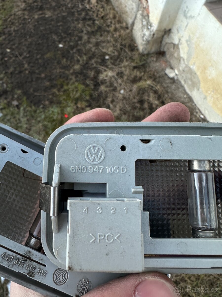 VW Polo 6N - osvětlení interiéru - 2