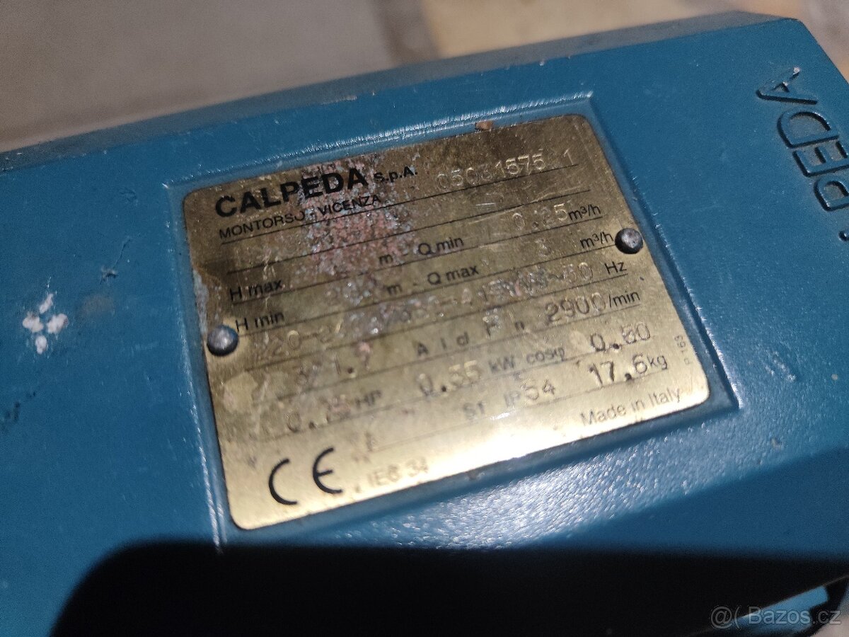 CALPEDA VODÁRNA K.O.MOTOR - 2