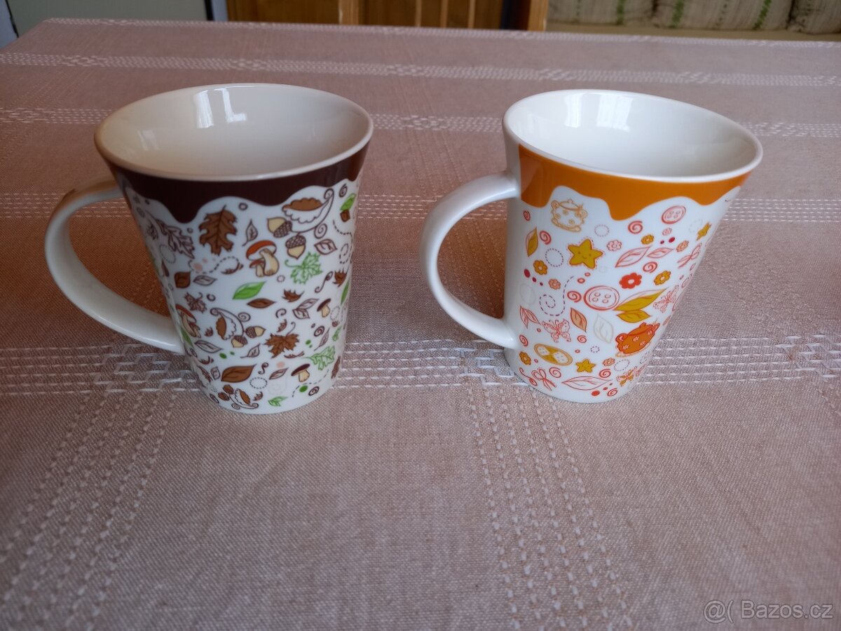 Hrnek s potiskem Báječný dědeček a Báječná babička - 2
