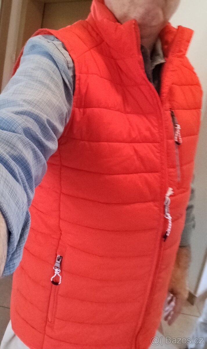 Značková bunda bez rukávů, pánská - 2