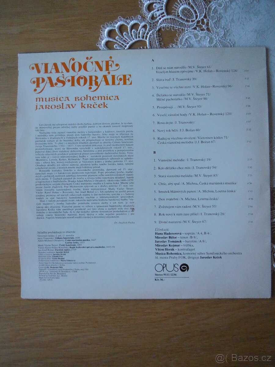 LP Vianočné Pastorále. - 2