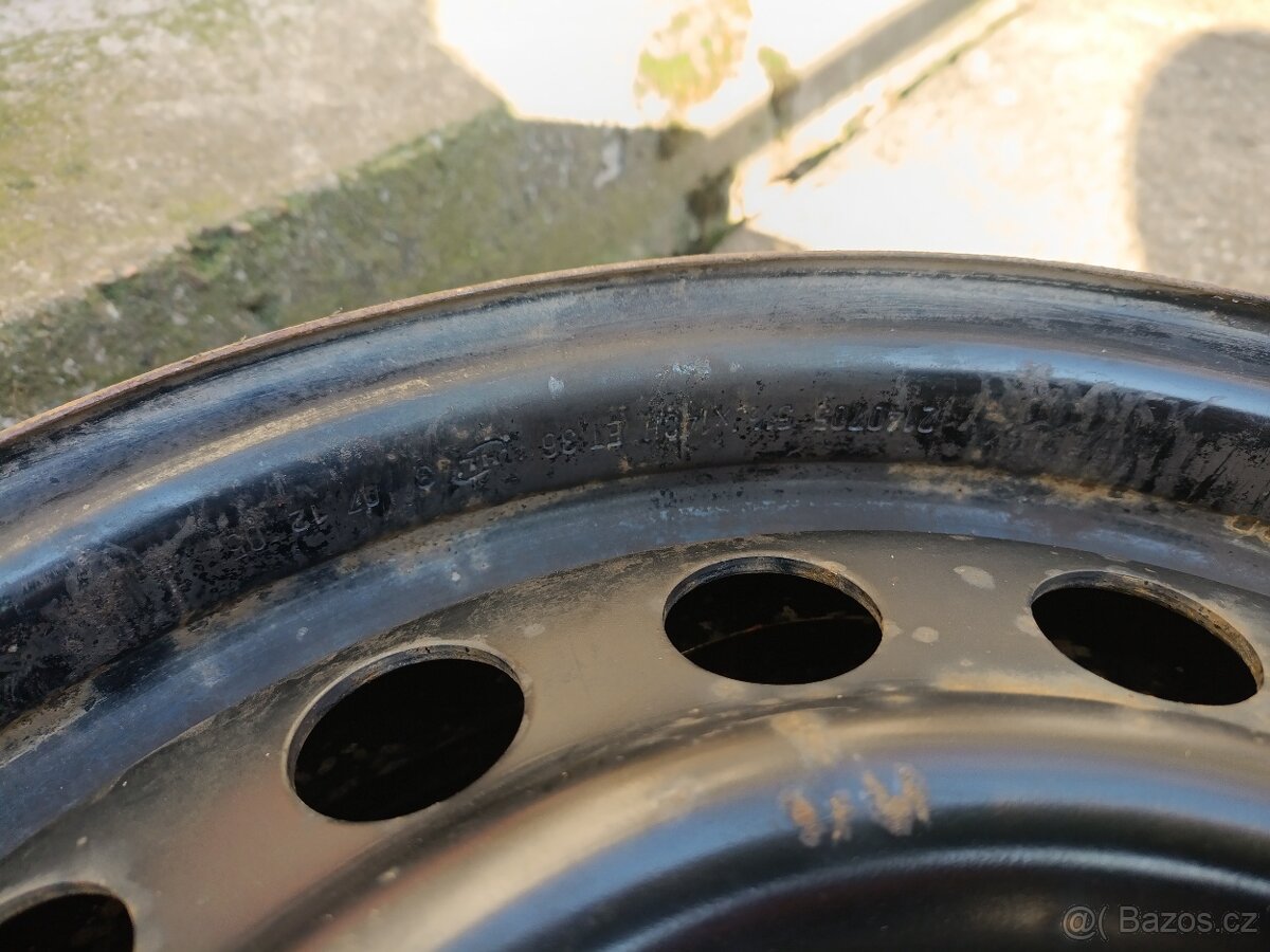 Plechové disky Renault 14x100. - 2