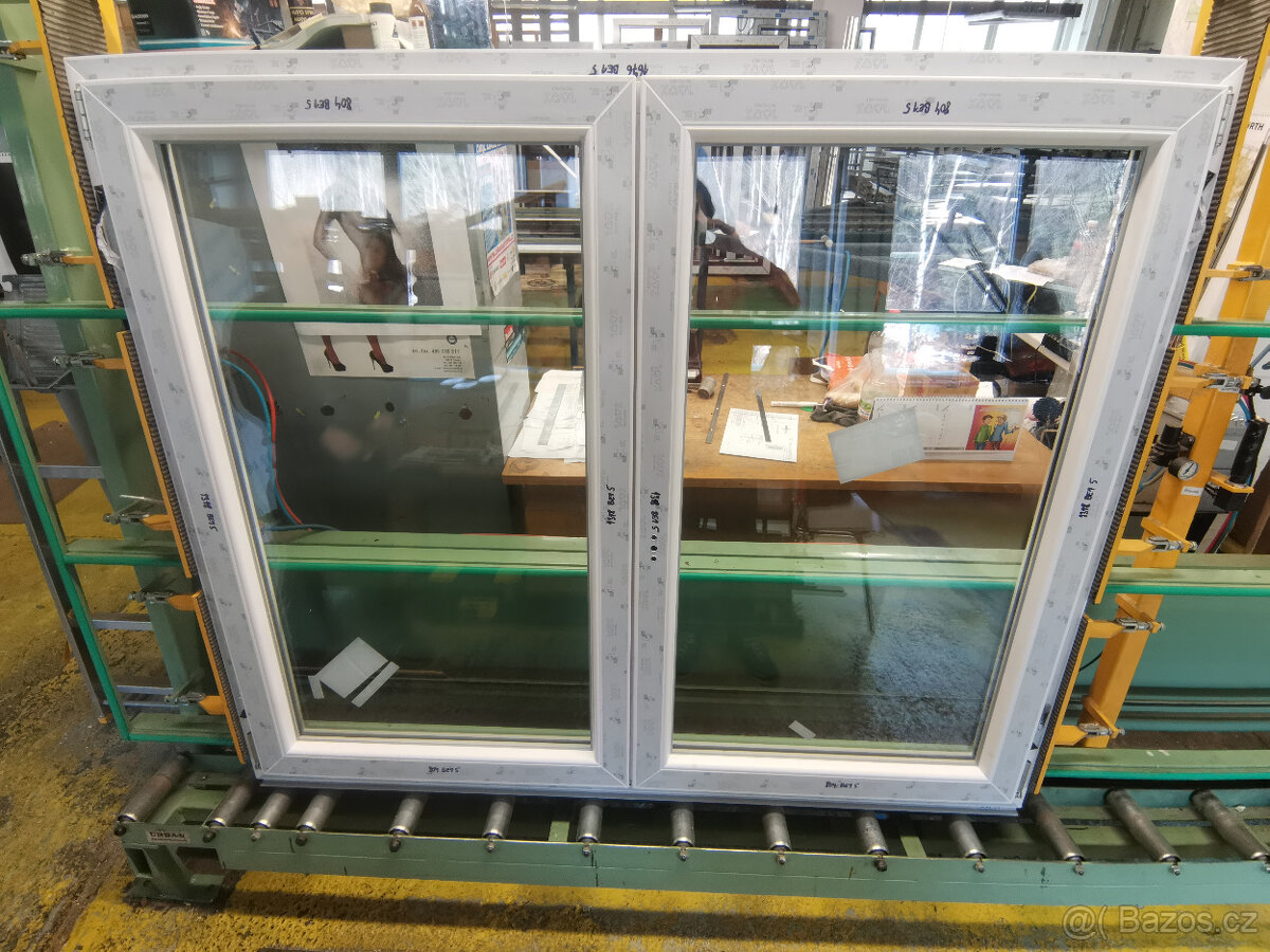 prodám 6ks bílých nových plastových oken - 2