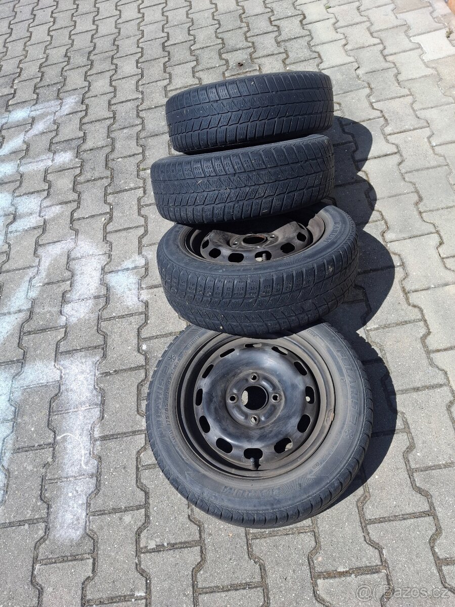Plechové disky Ford Fiesta 4x - 2
