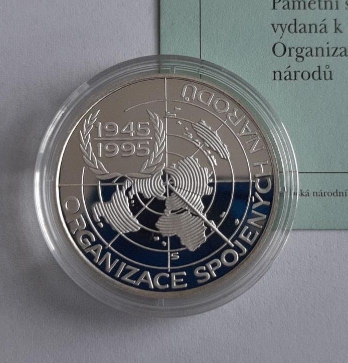 200 Kč 1995 - OSN Proof - 2