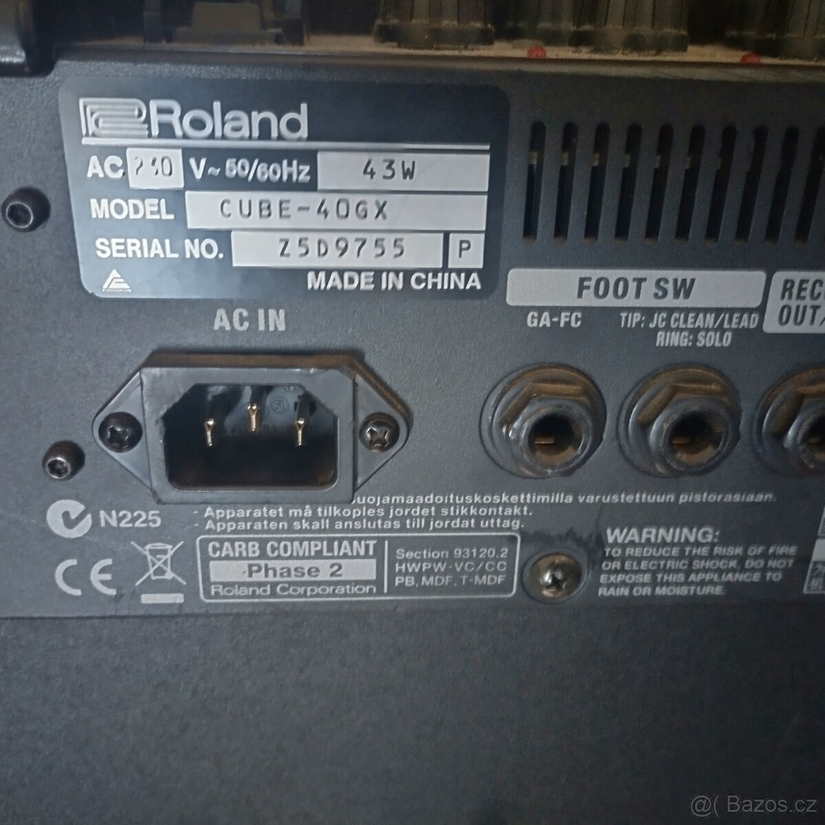 Roland CUBE 40 GX - 2