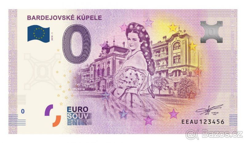 0 Euro bankovky SLOVENSKO 2018 - nove ceny - 2