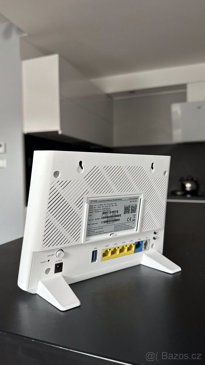 Skvelý O2 GateWay router ZyXEL, VDSL modem, 1 rok používaný - 2