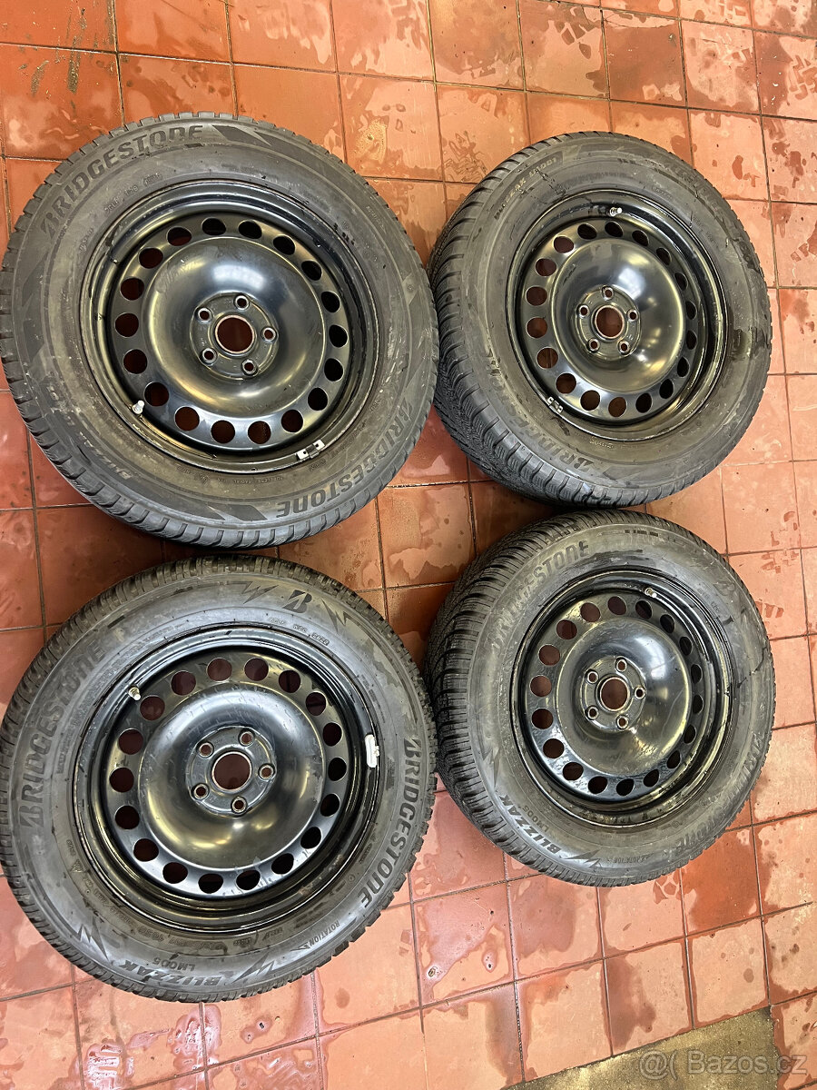 Plechové disky na Škoda Kodiaq + pneu R17 - 2