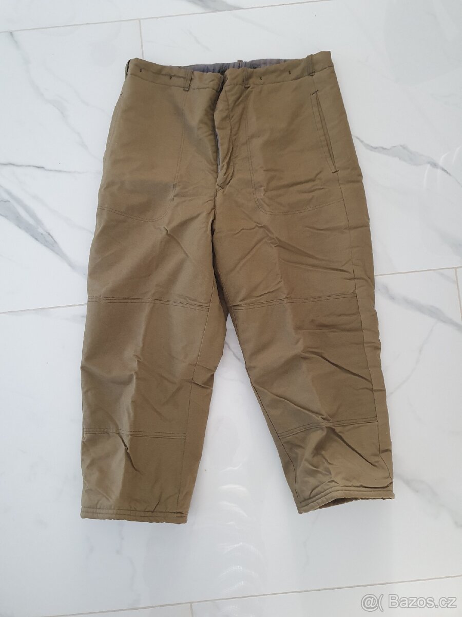 Pracovní kalhoty oteplené, na postavu cca 175 cm - 2