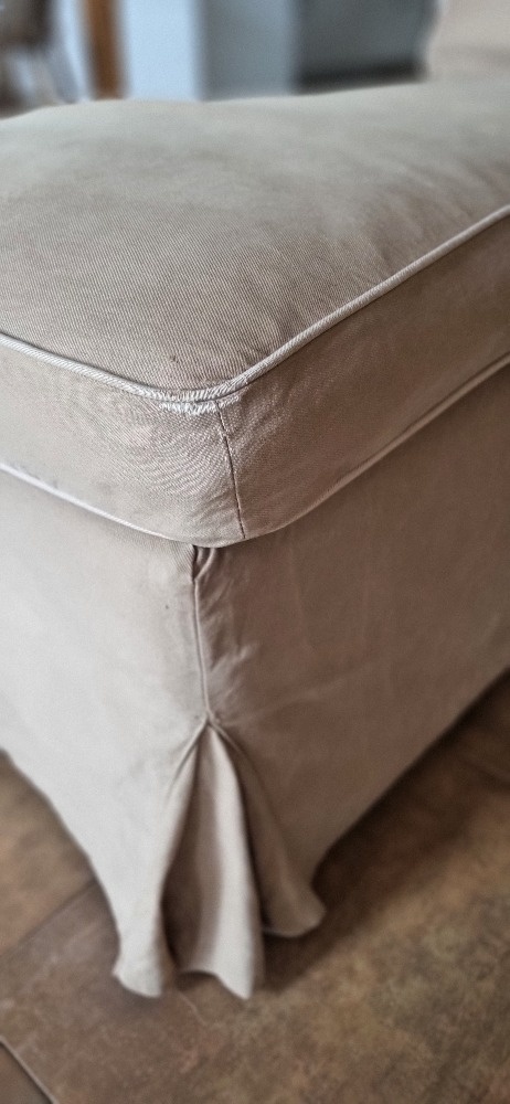 Lenoška s opěrkou IKEA EKTORP - 2