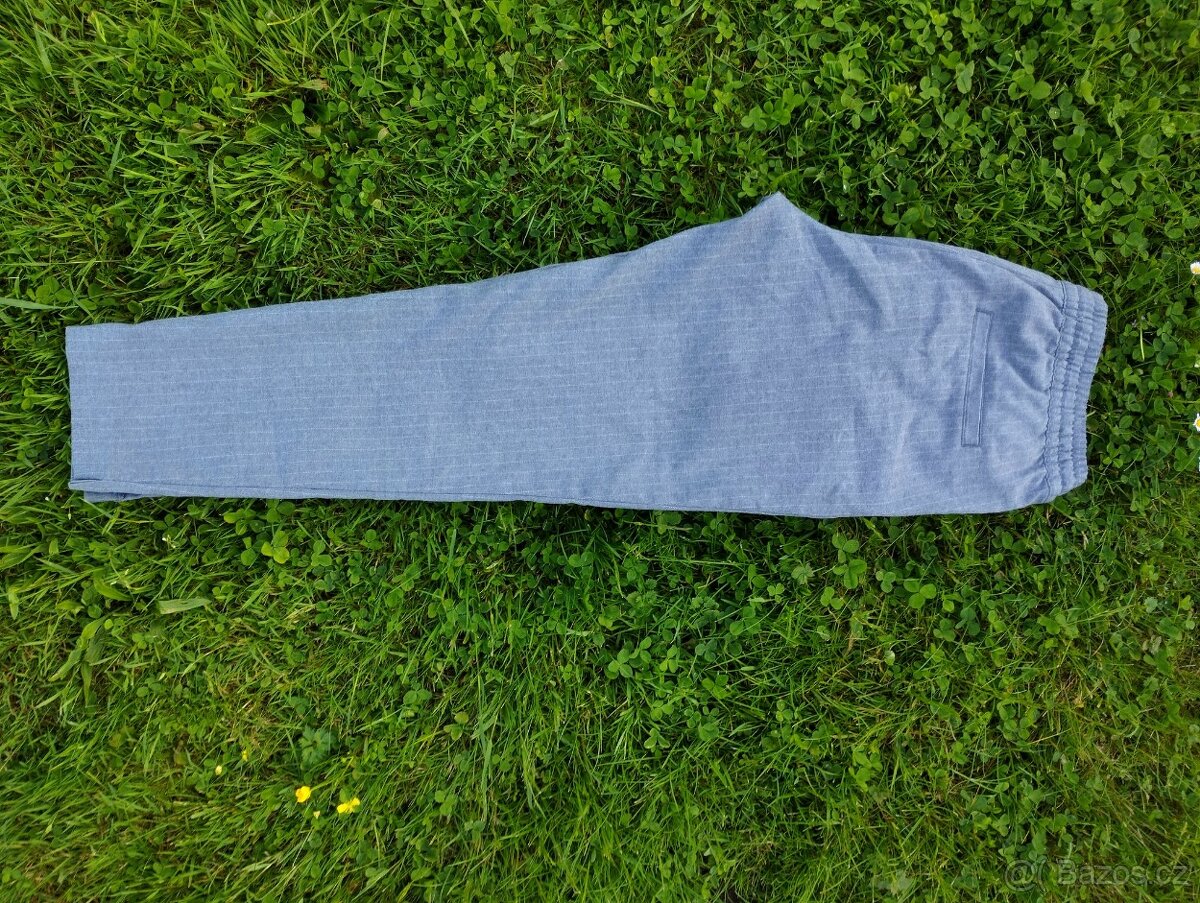 7/8 šedé dámské kalhoty - 2