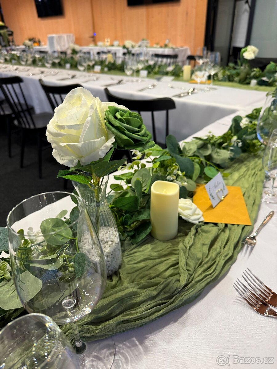 💍 Svatební výzdoba na stůl – kompletní sada, - 2