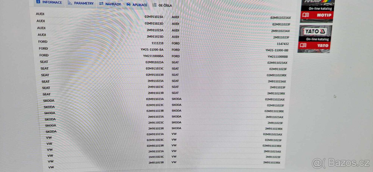 Origání startér skoda,seat,audi,vw,ford... - 2