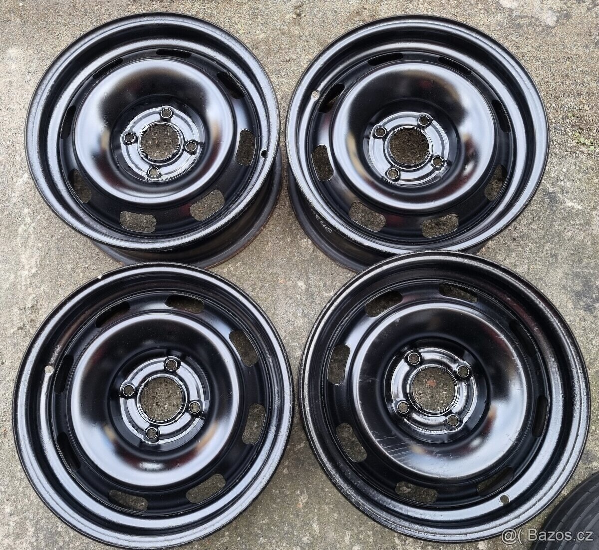 Disky plechové 15" 4X108 J6.5 ET27 Citroen Peugeot - 2