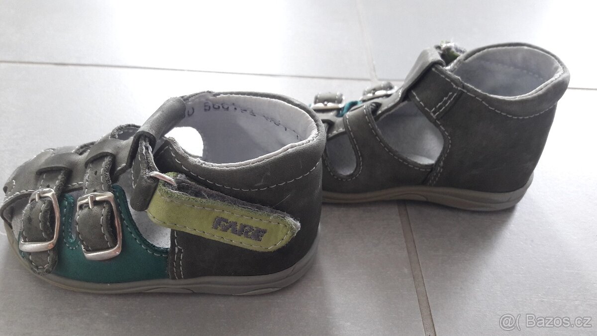 Kozene sandaly Fare vel.19 - 2