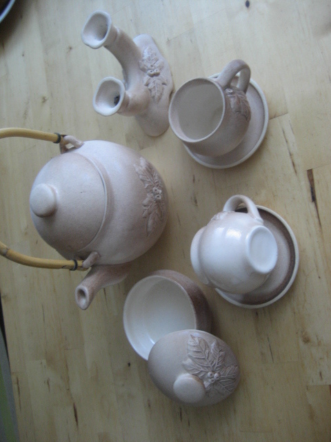 Dekorativní keramická souprava - 2