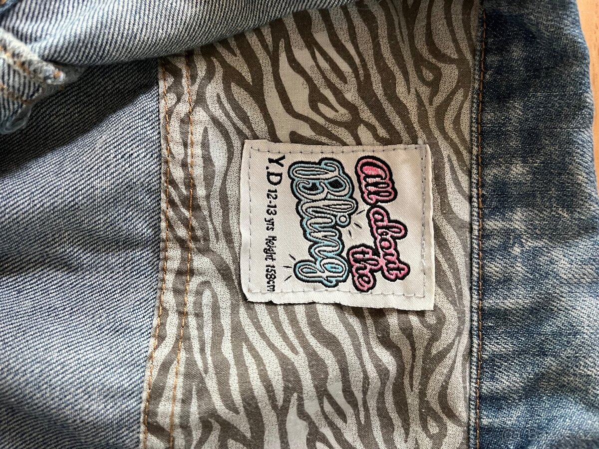 Džínová bunda značky Y.D vel.158 - 2