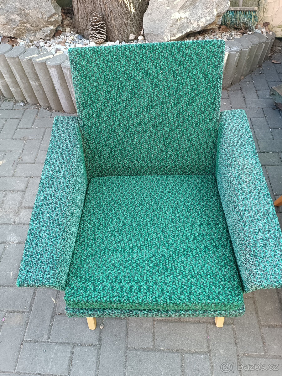 Retro skořepinová křesla - Navrátil - 2