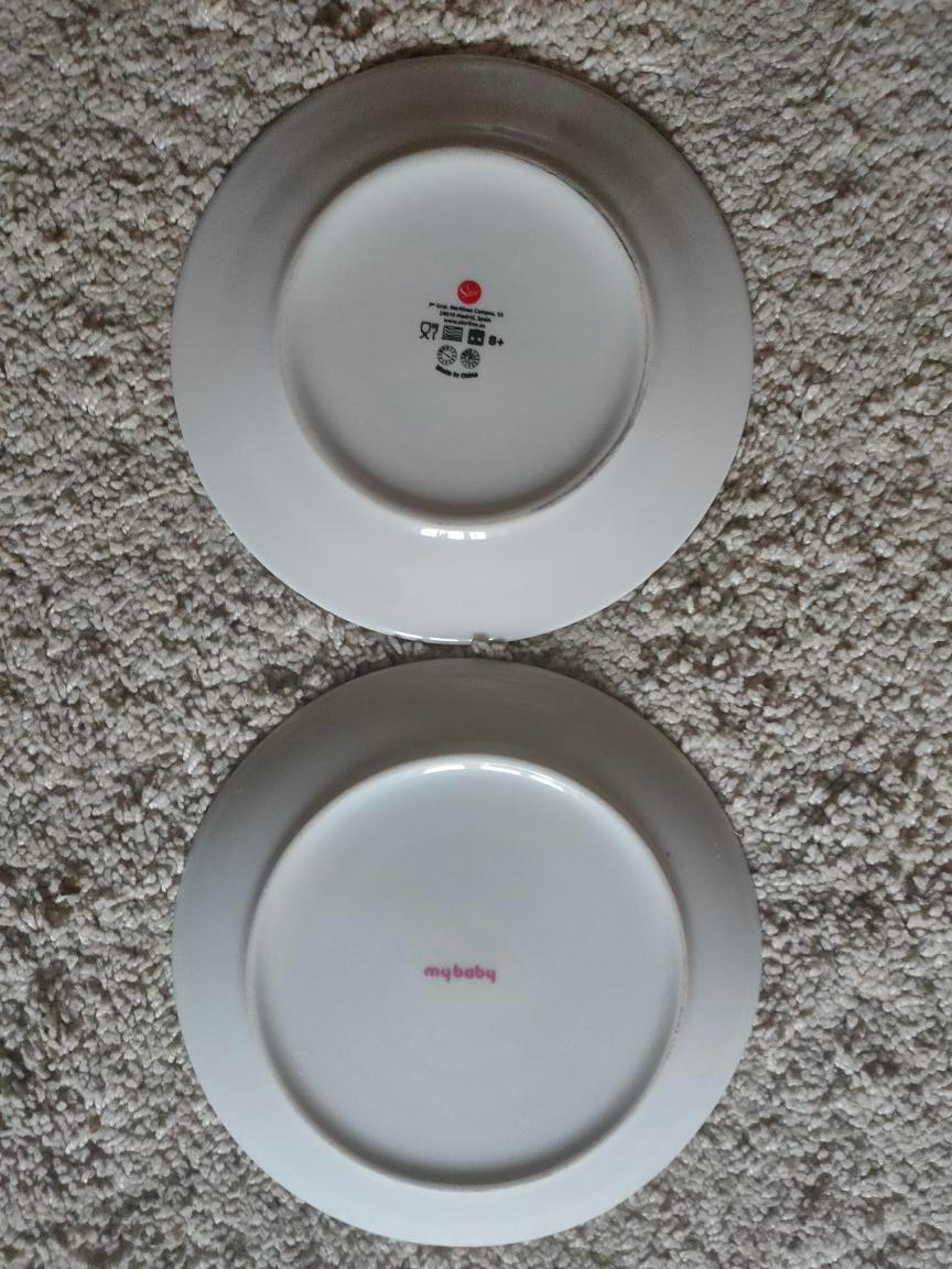 Dětské talíře porcelán - 2