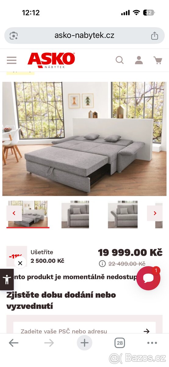 Rozkládací pohovka - 2