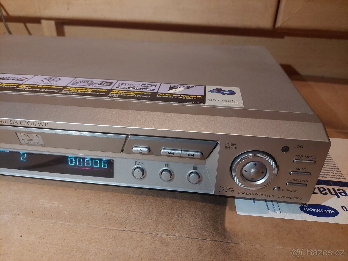 DVD přehrávač Sony dvp ns700 - 2