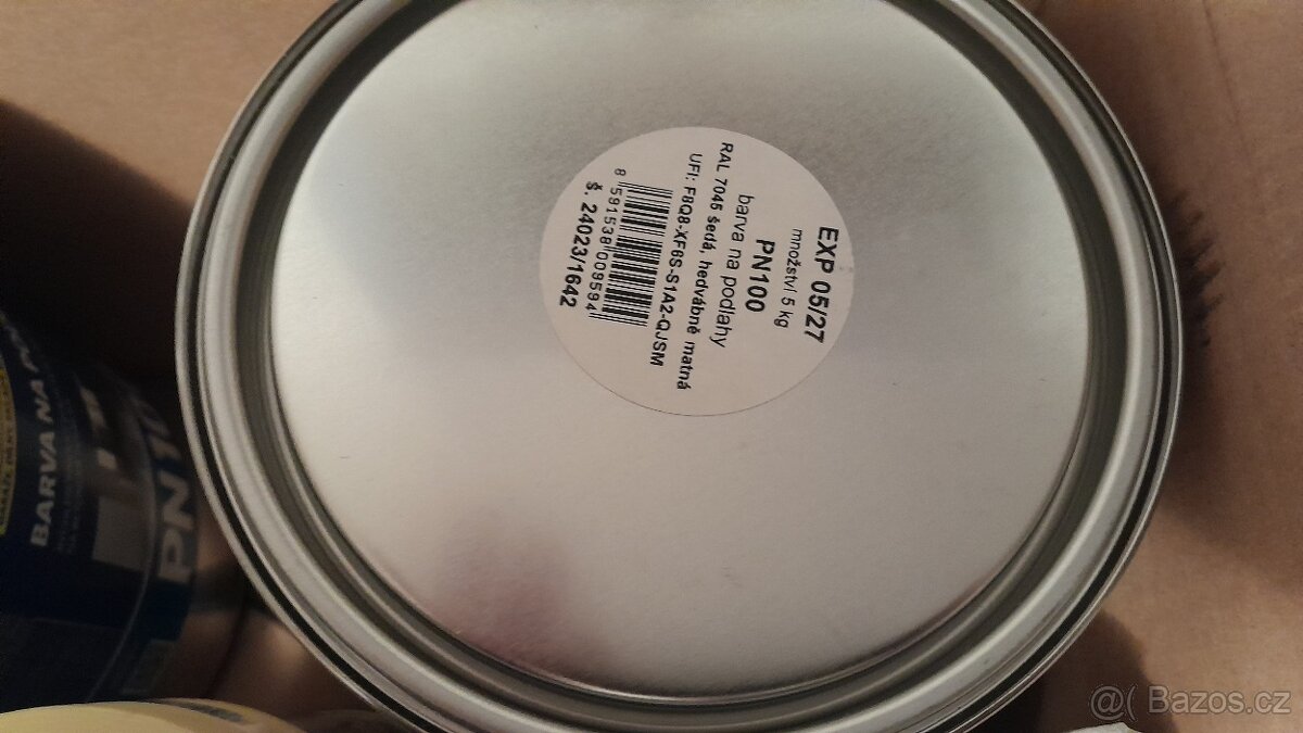 Podlahový nátĕr garáže 25m - 2