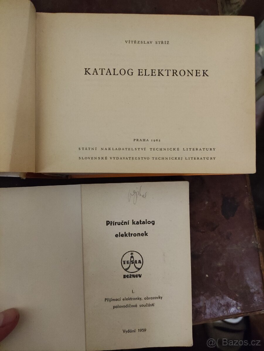 Historické katalogy elektronek - 2