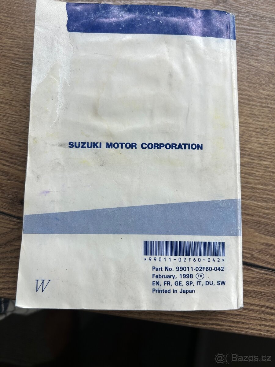 suzuki TL 1000 R manual - 2