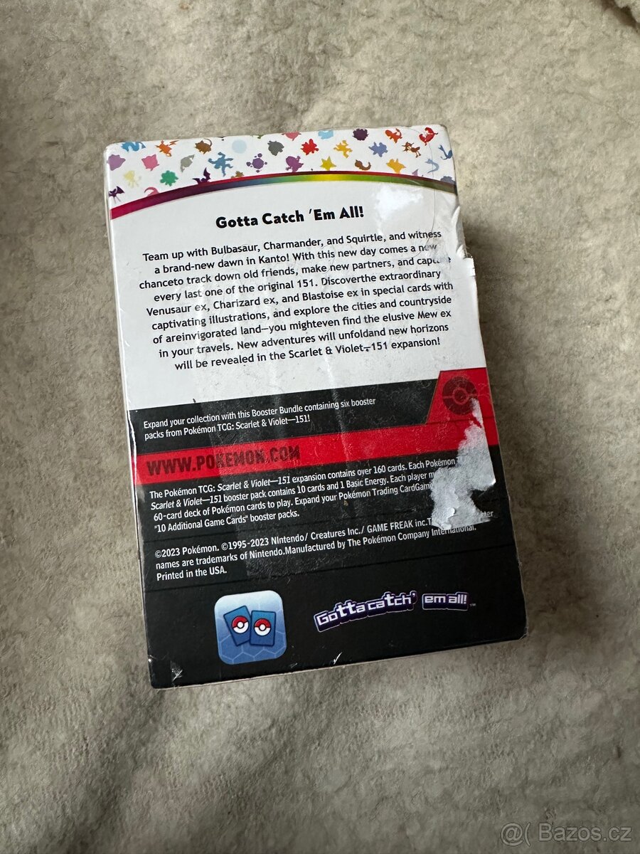 Pokemon 151 booster bundle - s vadou - 2