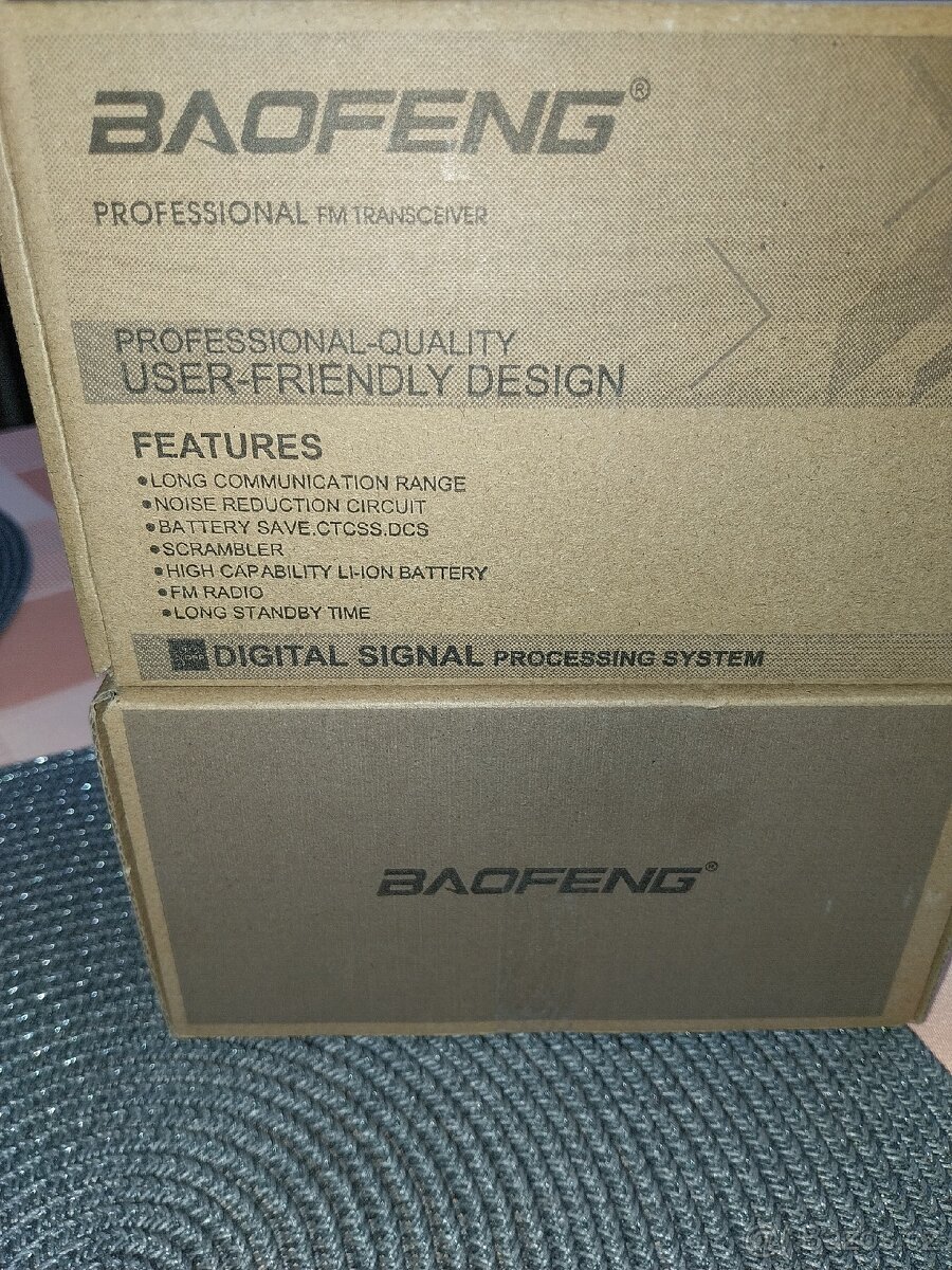 Dvě vysílačky Baofeng - 2