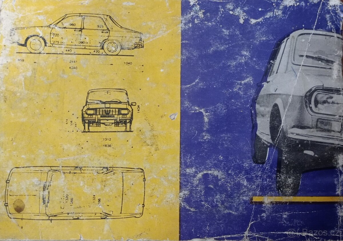 Návod k obsluze Dacia 1300 / Renault - 2