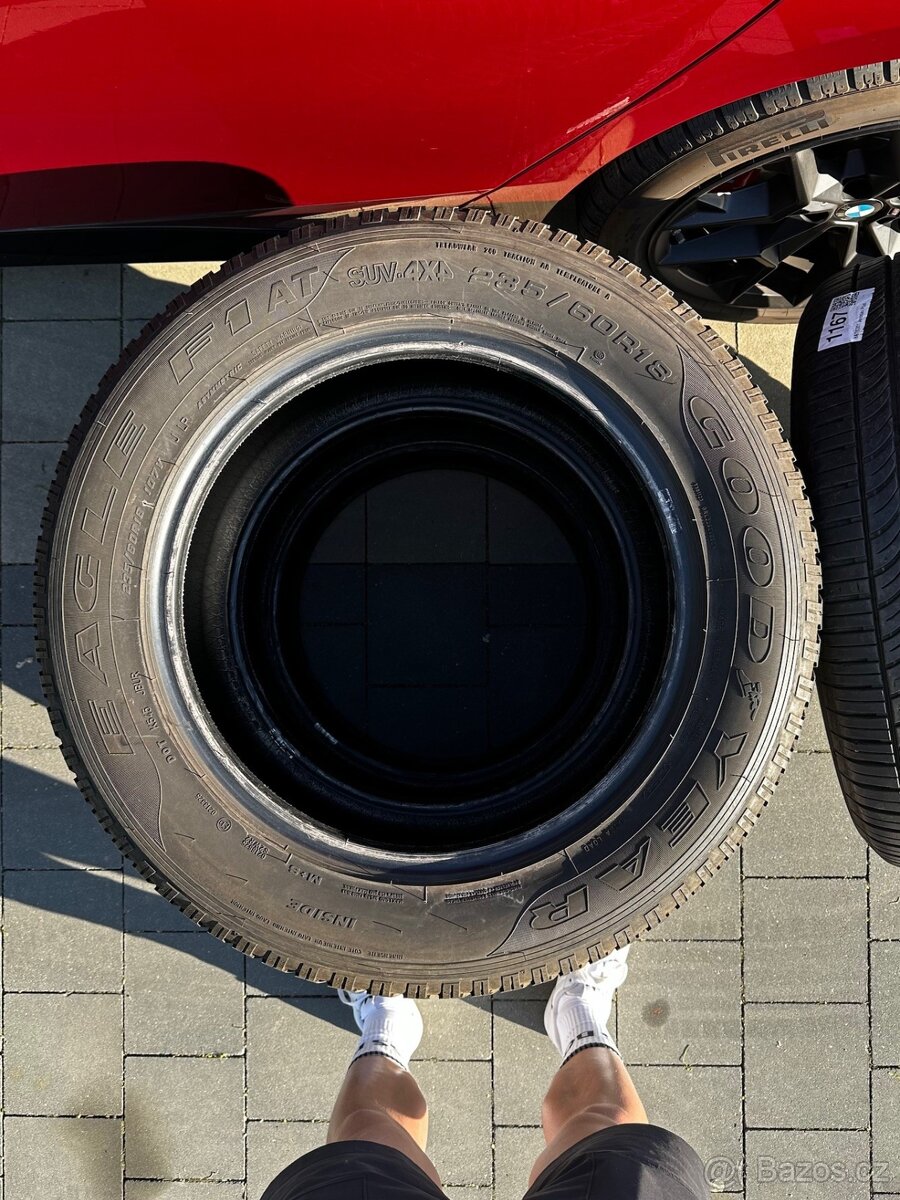 Zánovní pneu Goodyear Eagle F1 Asymmetric SUV AT 235/60 R18