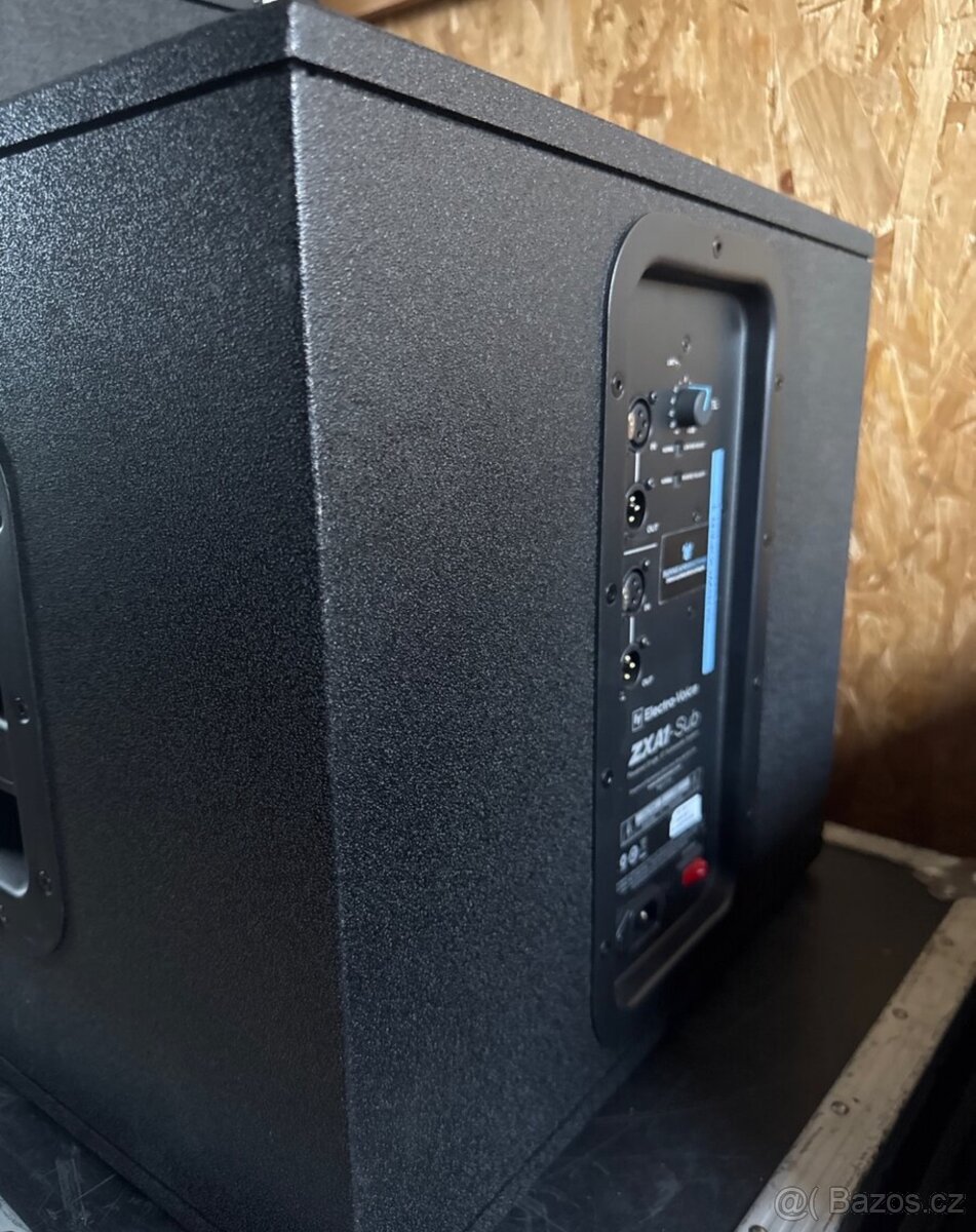 2x Electro-Voice ZXA1-Sub – aktivní subwoofery - 2