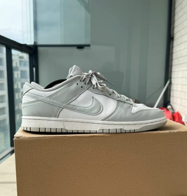 Nike Dunk Low Grey velikost 45,5 sedí 45, 3x nošené - 2