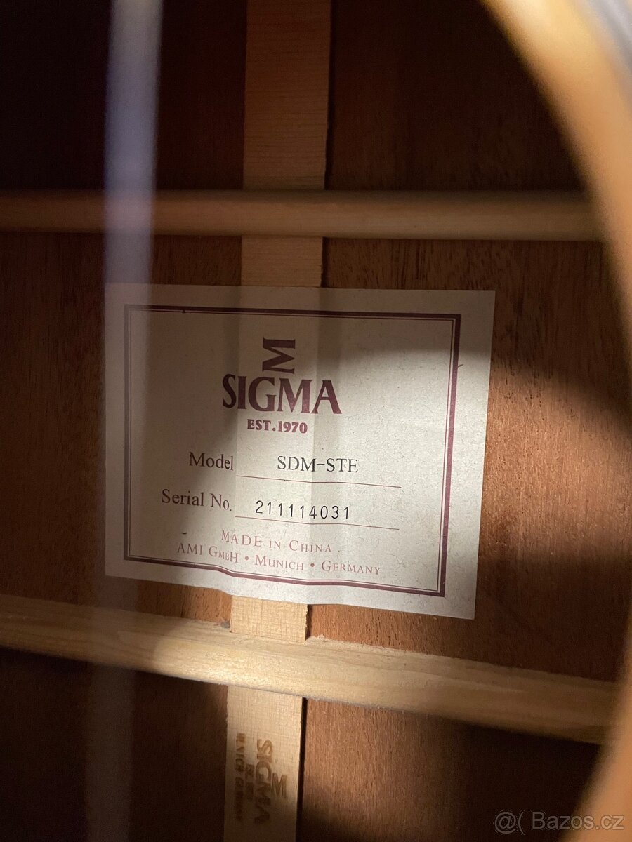 prodej kytary Sigma - 2