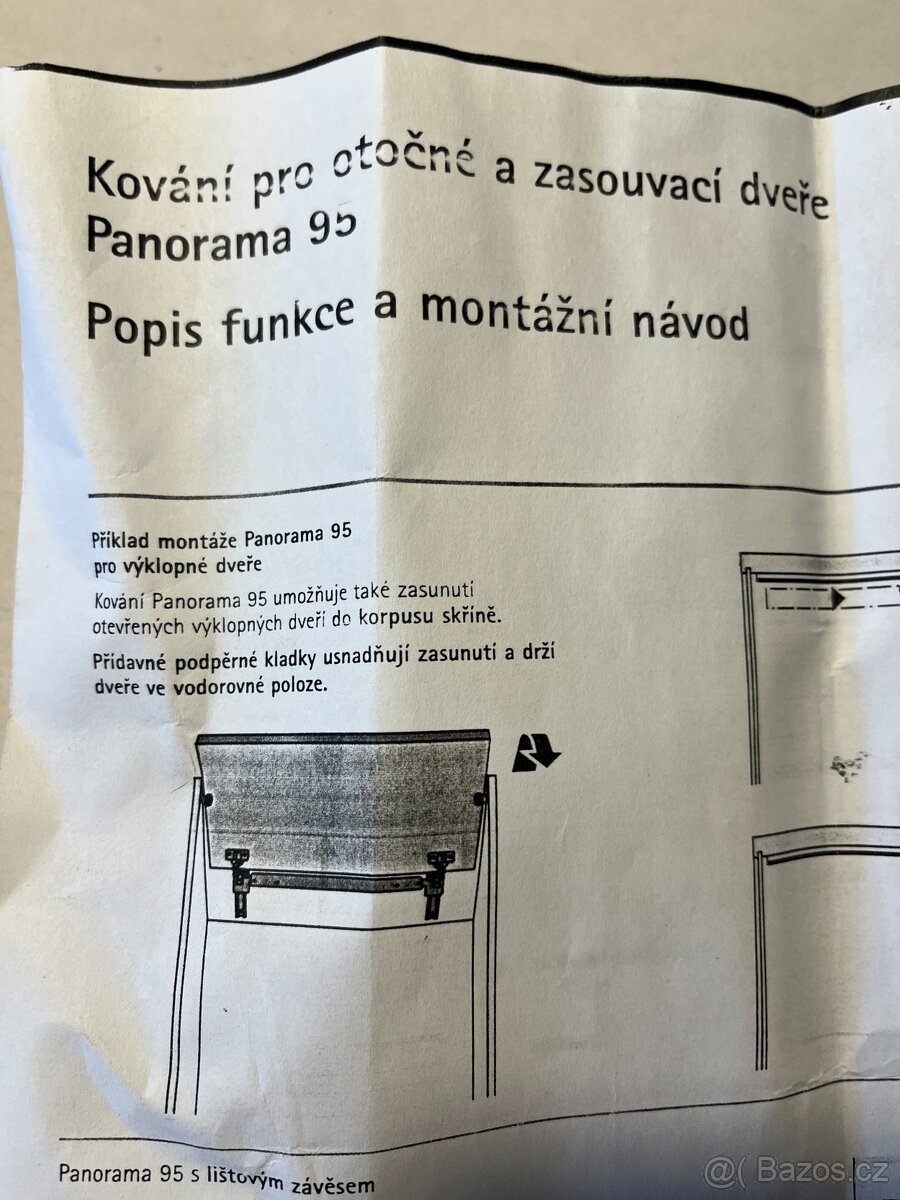 Kování otvíravé a zasouvací - 2