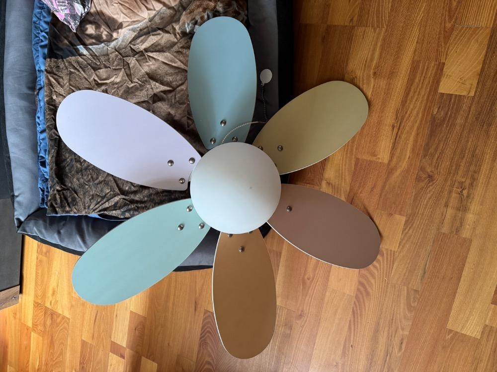 Stropní svítidlo s ventilátorem,Sulion 075165 RAINBOW COLOUR - 2