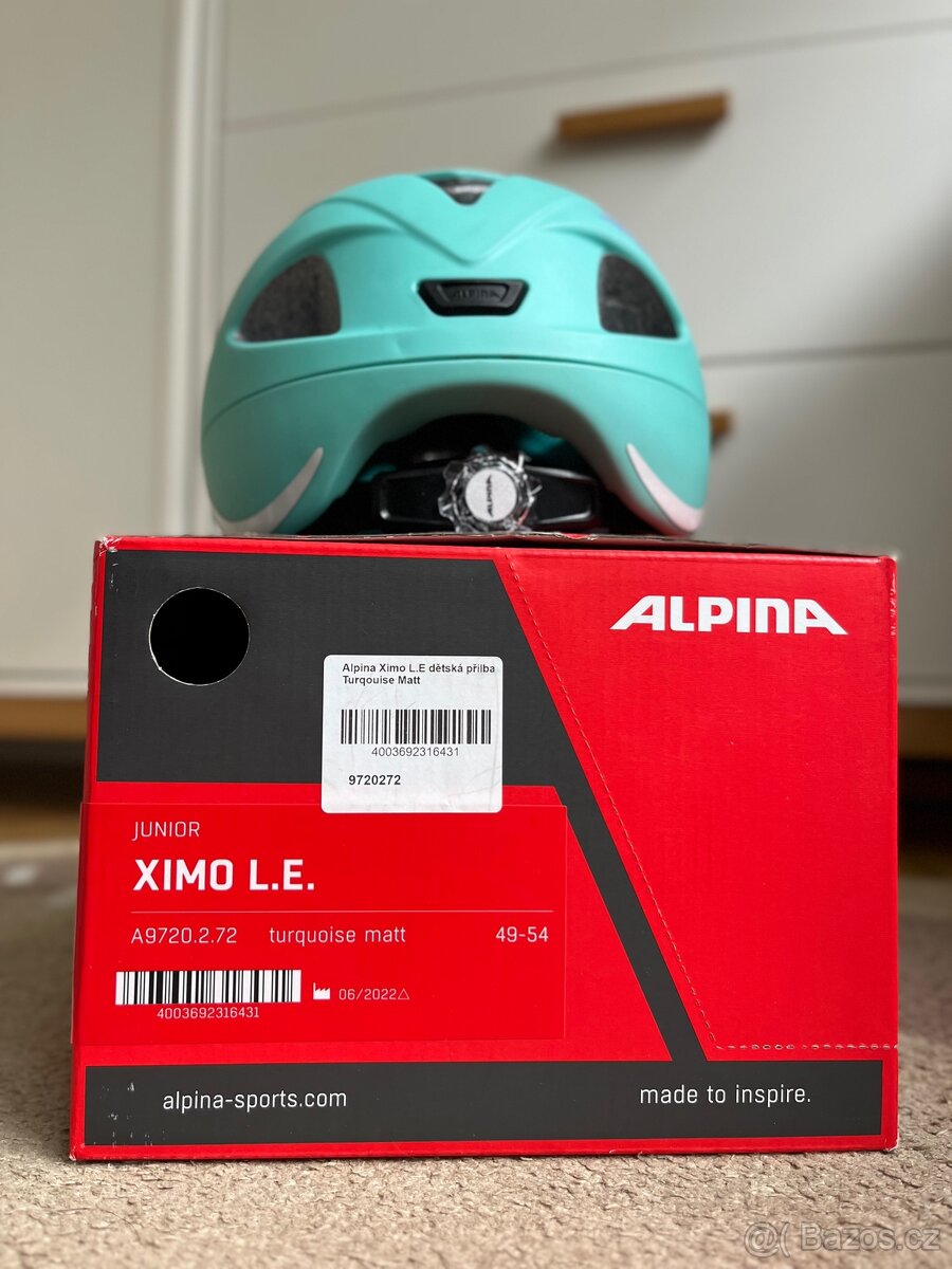 Dětská cyklistická helma (vel. 49-54 cm) - 2