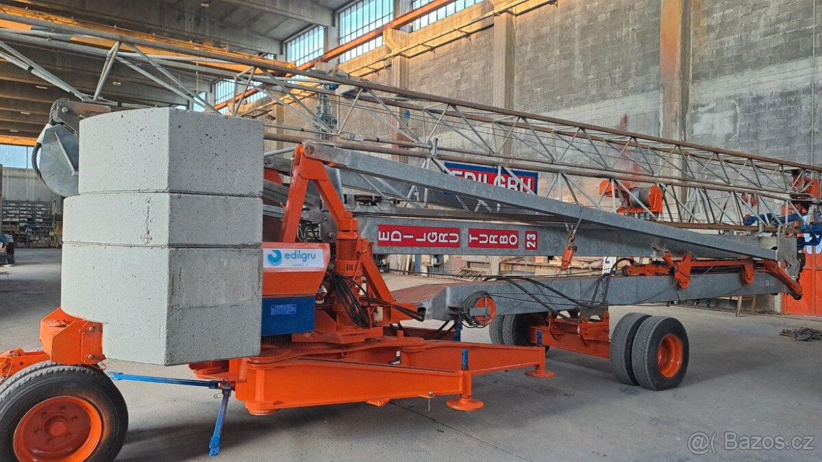 Stavební věžový jeřáb Edilgru T 23 - 2