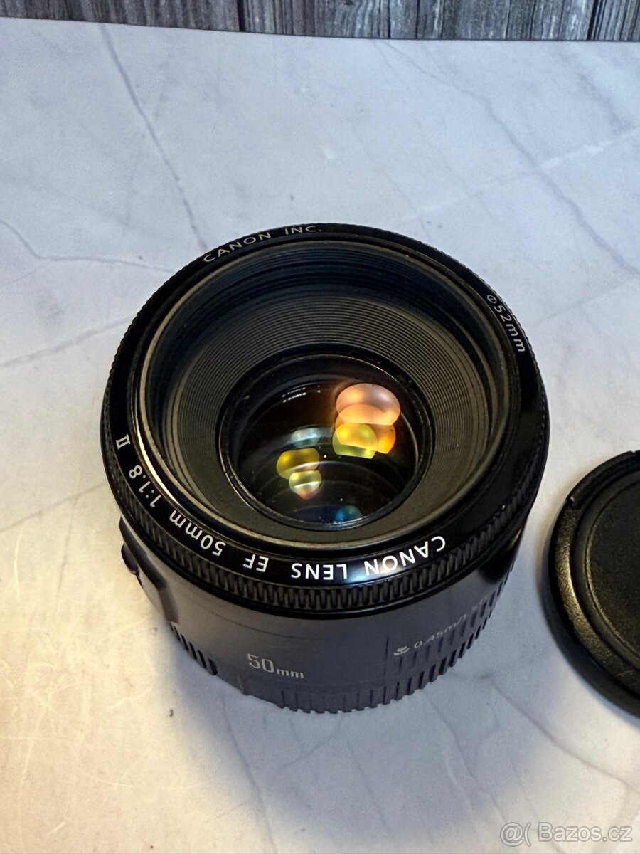 Canon EF 50 mm f/1,8 II objektiv - 2