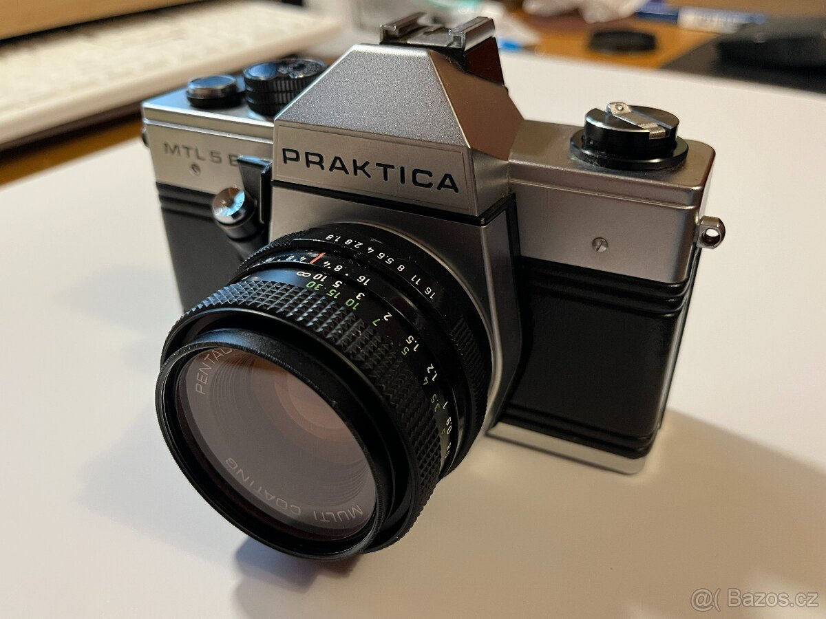 Praktica MTL5b + objektiv Pentacon 2,8/135 - 2