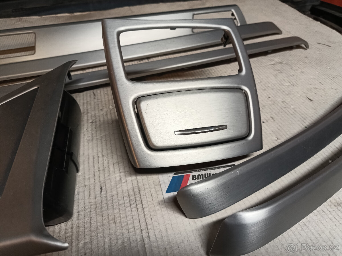 interiér dekor lišty pro Bmw e92 kupé - kartáčovaný hliník - 2