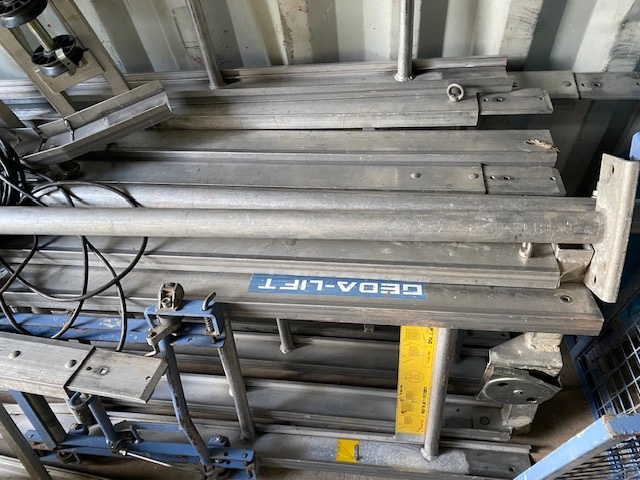 žebříkový výtah geda 18 m - 2