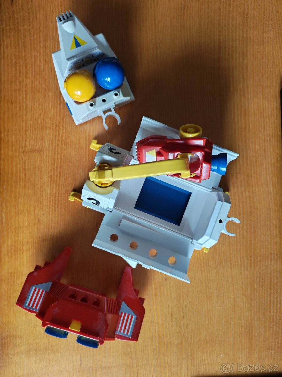 Retro raketoplán hračka - 2